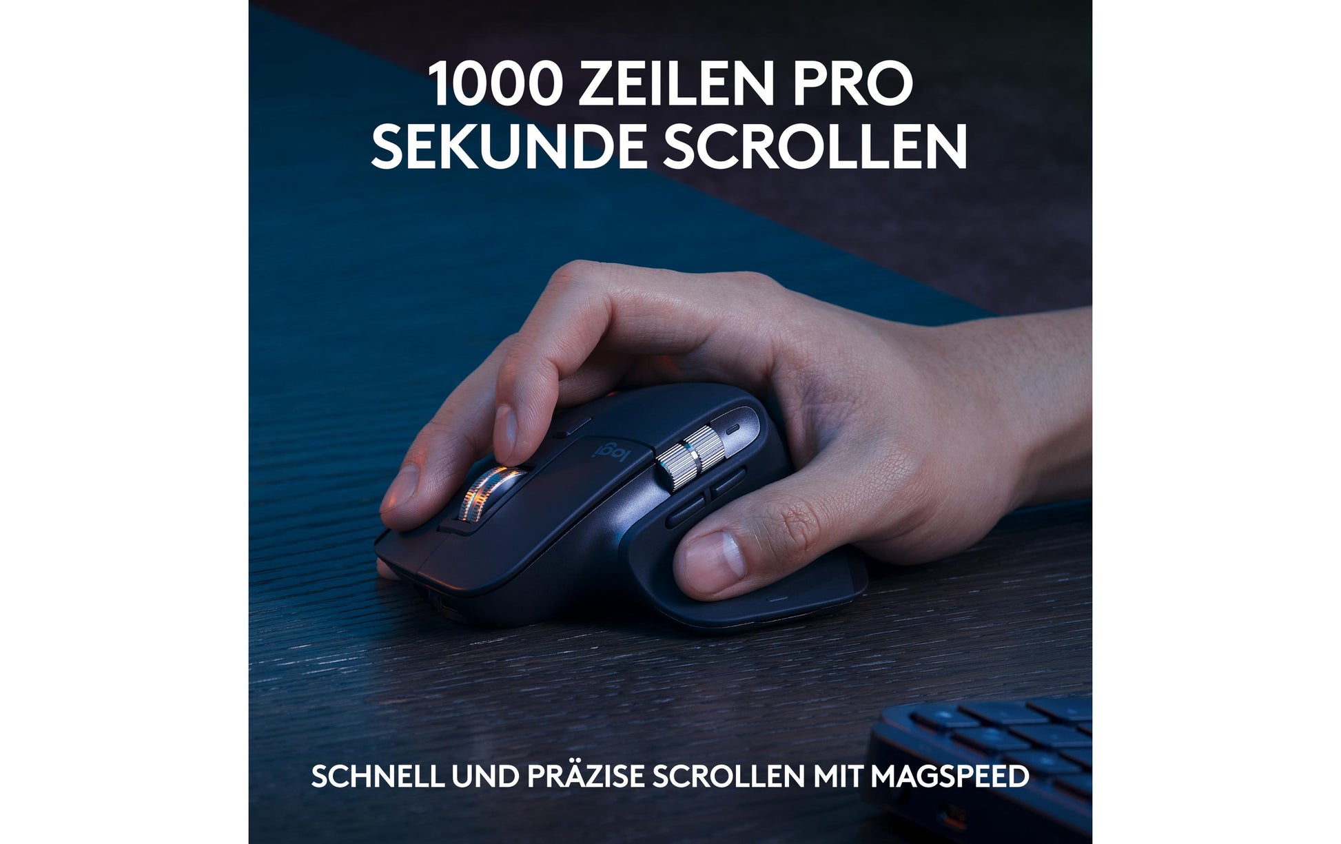 Logitech MX Keys S Combo – Tastatur- und Maus-Set – Bluetooth & 2,4 GHz – Scherenmechanik – Beleuchtet – QWERTZ (DE)