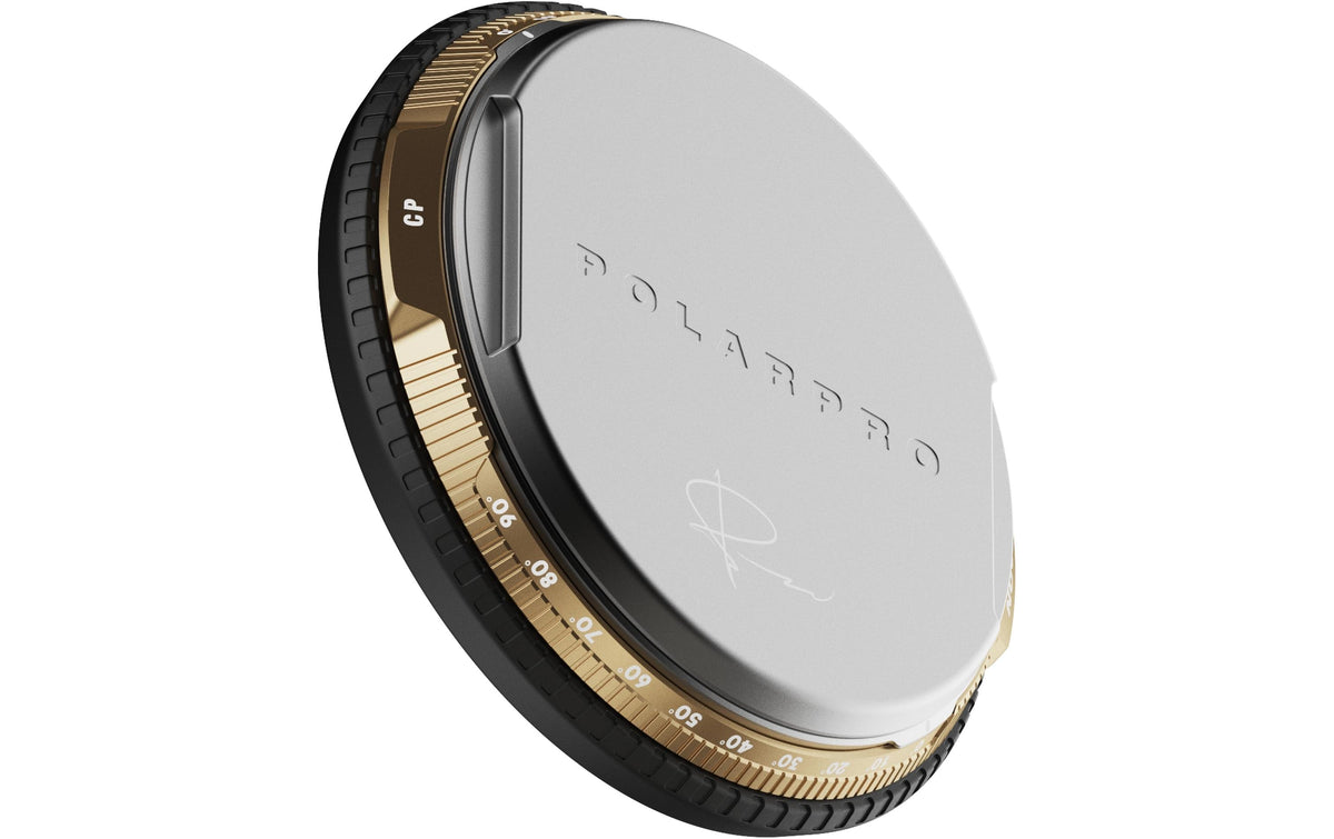 PolarPro Stage 2 CP Polarisationsfilter – 82 mm – für Objektive mit 82 mm Filtergewinde – Bronze/Grau