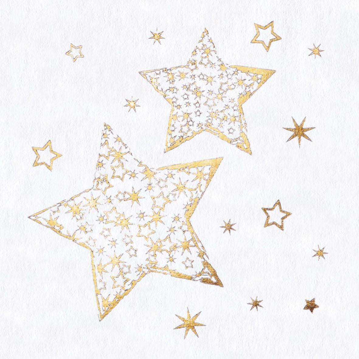 Sigel Weihnachts-Couvert C5/6, mit Fenster, Gold