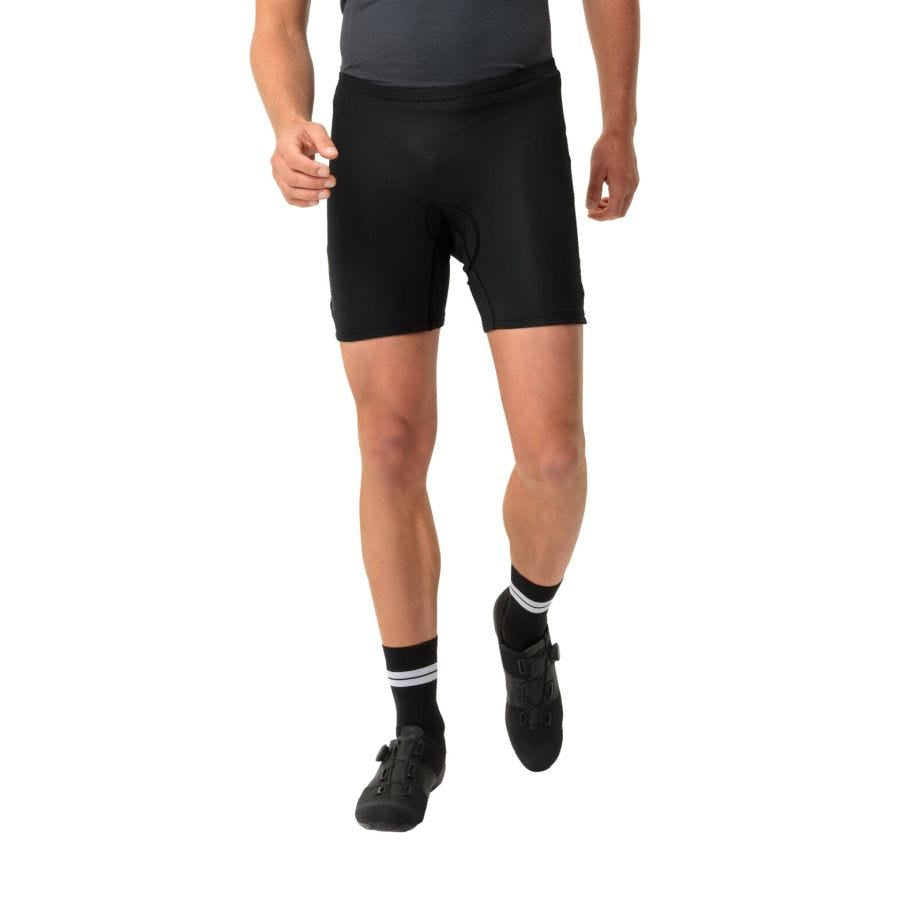 Vaude – Velo-Innenhose – XXL – Schwarz, 86% Polyester (recycelt), 14% Elasthan (recycelt)
