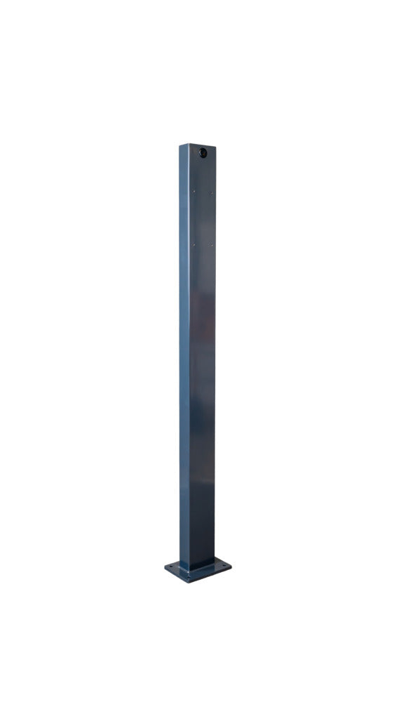 go-e CH-20-20-01 Sockel – 340×220×1500 mm, Stahl, Anthrazit, für Innen