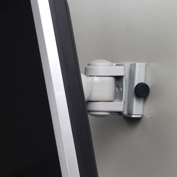 VALUE Monitor-Wandhalterung – 1 Monitor, bis 32", VESA 75×75/100×100 mm, bis 8 kg/Monitor, schwenkbar, grau