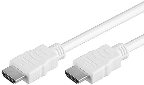 VALUE HDMI Kabel HDMI 1.4 1080p 60 Hz – 20 m – ARC, Ethernet – Weiss – für Fernseher, Beamer, Blu-ray-Player