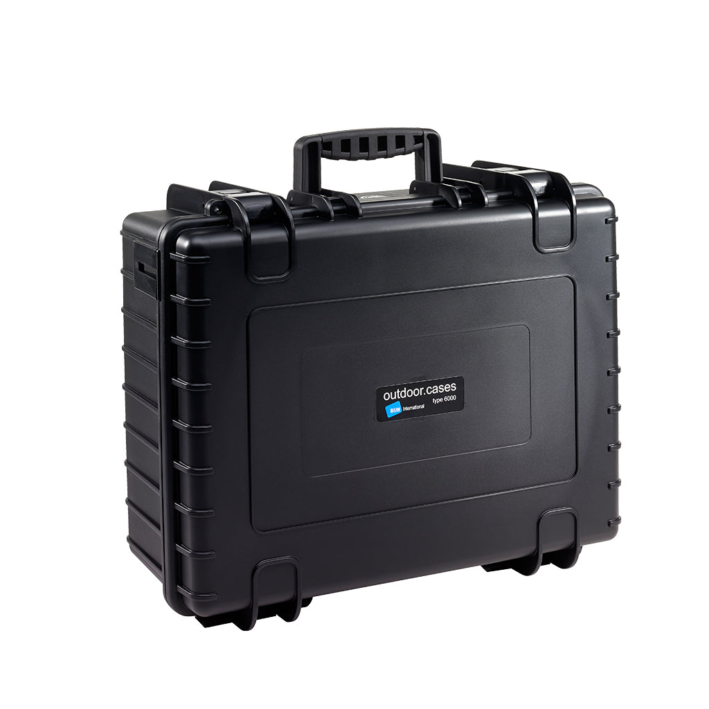 B&W Cases Outdoor-Koffer – Polypropylen, Schwarz, IP67