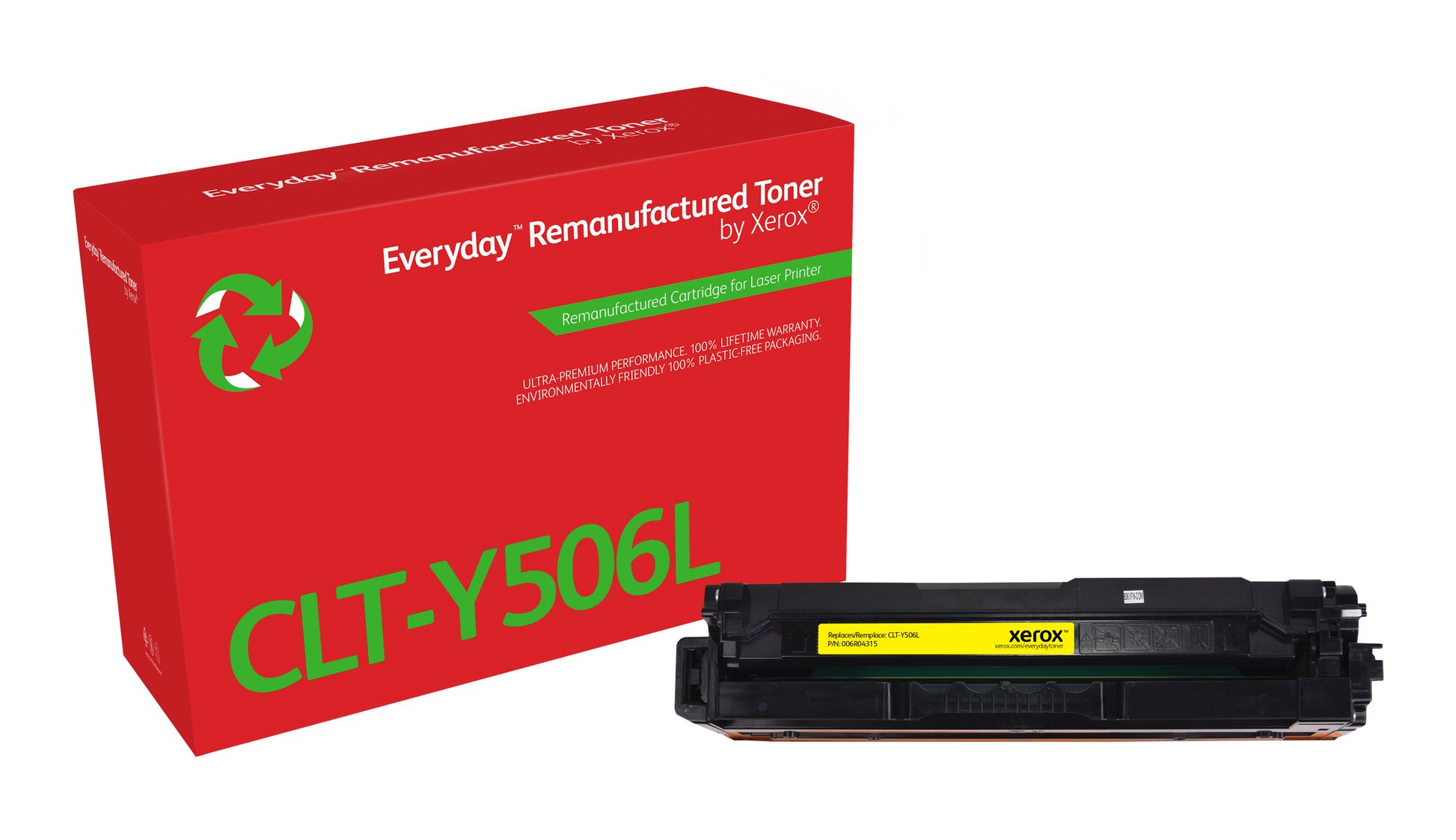 Xerox CLT-Y506L Gelber Toner – Kompatibel XL – 3'500 Seiten – für Samsung CLP-680/CLX-6260