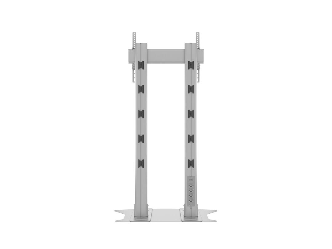 Multibrackets Dual Displayständer 210 – Displayständer für 2 Displays, höhenverstellbar, bis 110", VESA 800×60