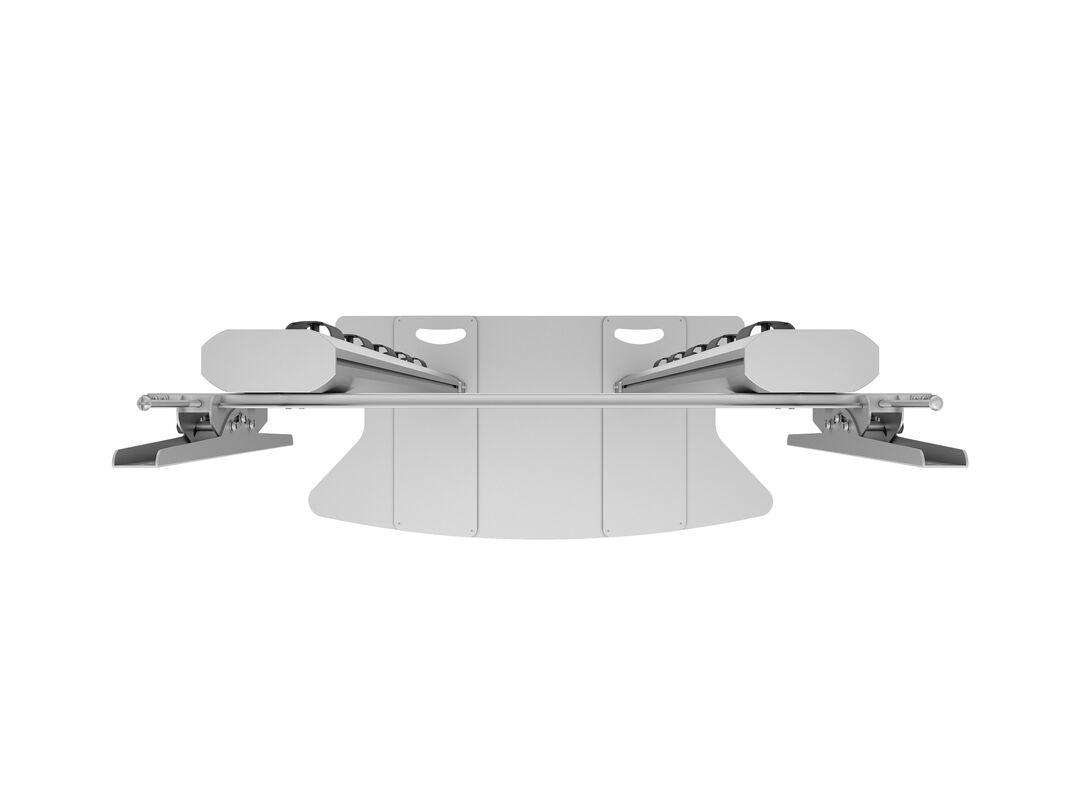 Multibrackets Dual Displayständer 210 – Displayständer für 2 Displays, höhenverstellbar, bis 110", VESA 800×60