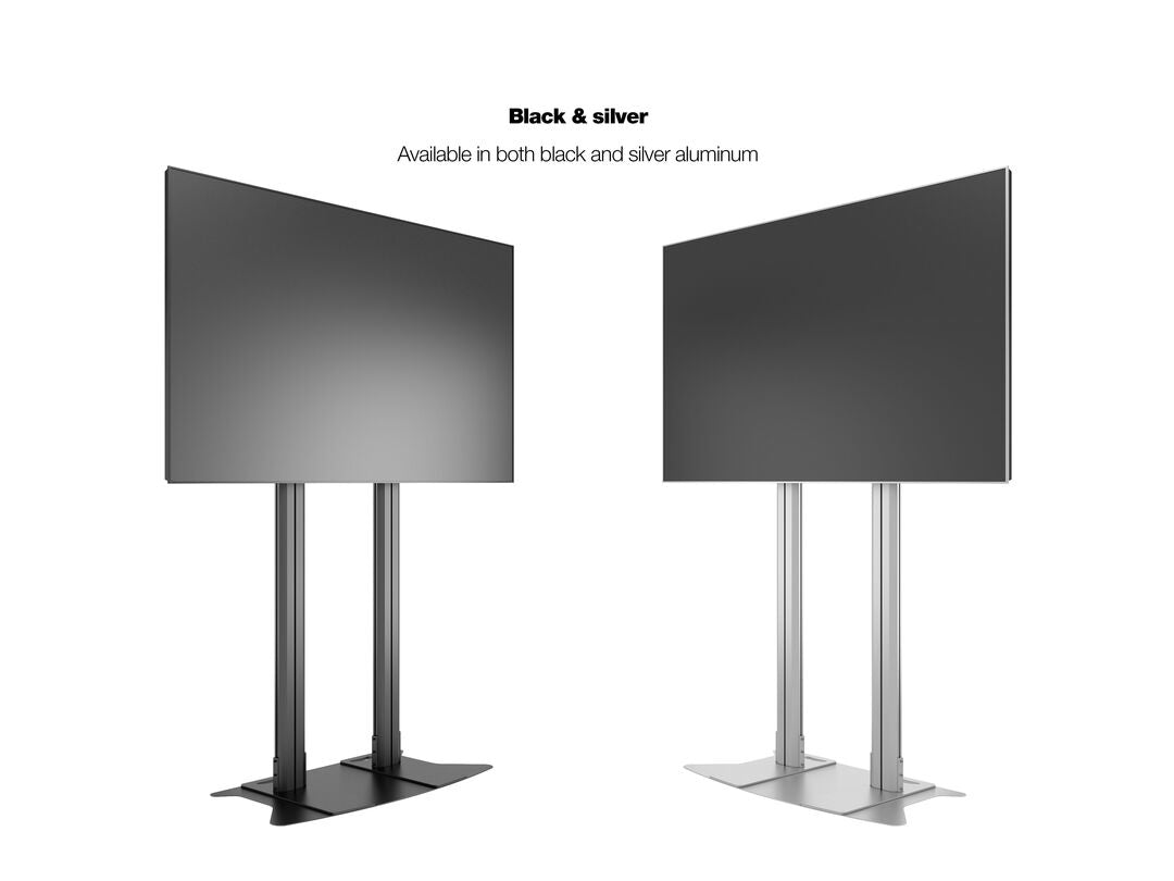 Multibrackets Dual Displayständer 210 – Displayständer für 2 Displays, höhenverstellbar, bis 110", VESA 800×60