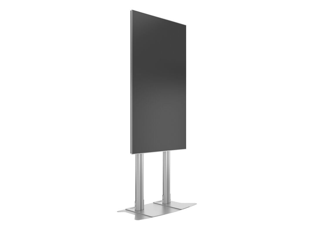 Multibrackets Dual Displayständer 210 – Displayständer für 2 Displays, höhenverstellbar, bis 110", VESA 800×60