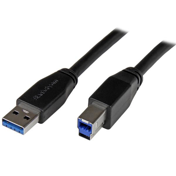 StarTech.com USB-Kabel, USB-A zu USB-B, 4,57 m, USB 3