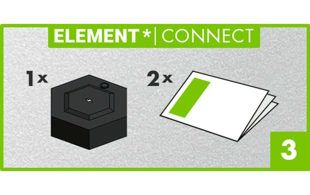 Ravensburger GraviTrax Power Element Connect – 3-teilig – ab 8 Jahren – Lichteffekte, 3×AA, nicht enthalten
