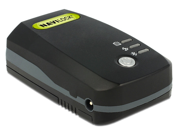 Navilock GNSS/GPS-Empfänger BT-821G – für Windows, Mac, Linux, 43 × 73,5 × 24,5 mm, 5 V, Schwarz, 86 g