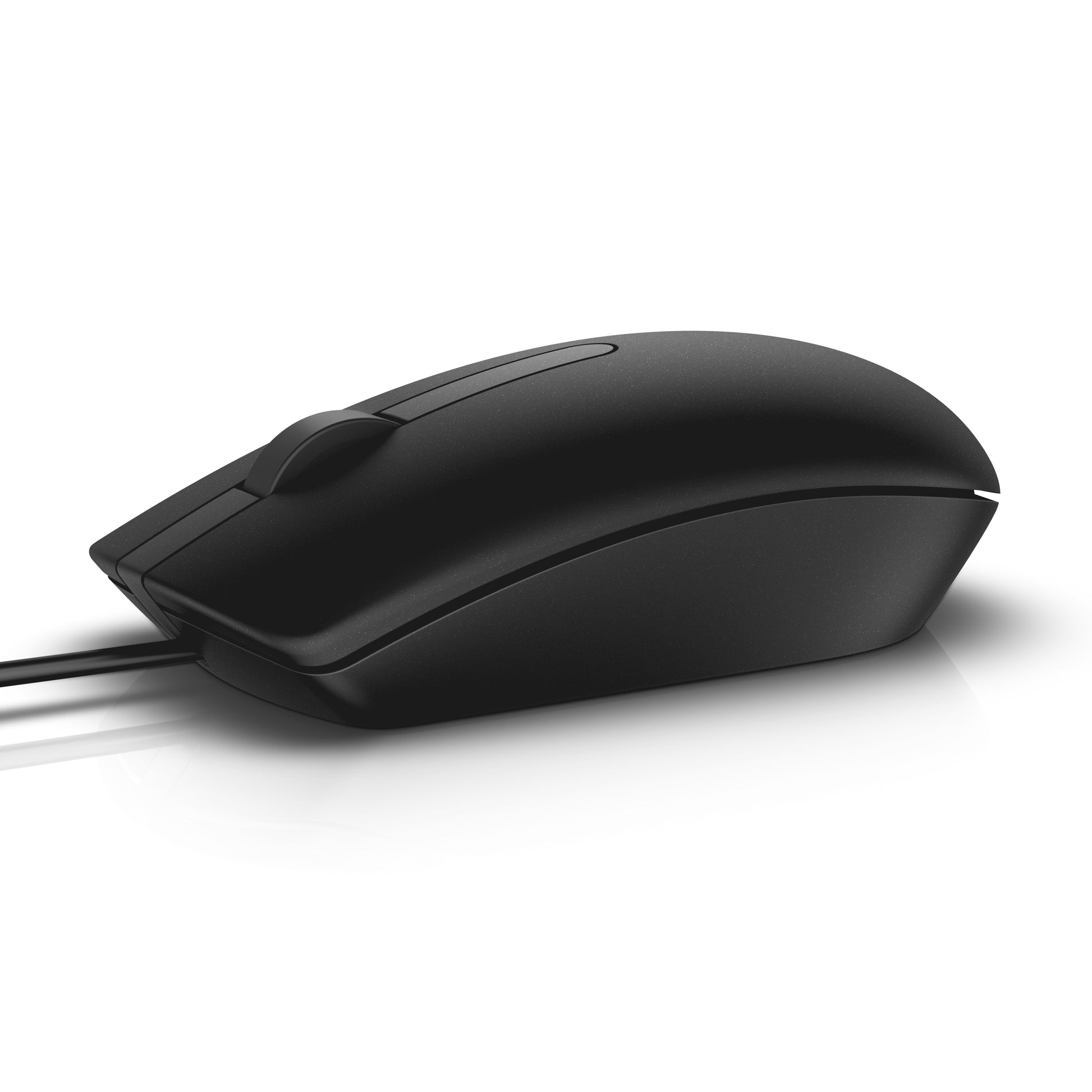 Dell MS116 – Maus – Kabelgebunden (USB‑A), 1000 DPI, beidhändig, Schwarz