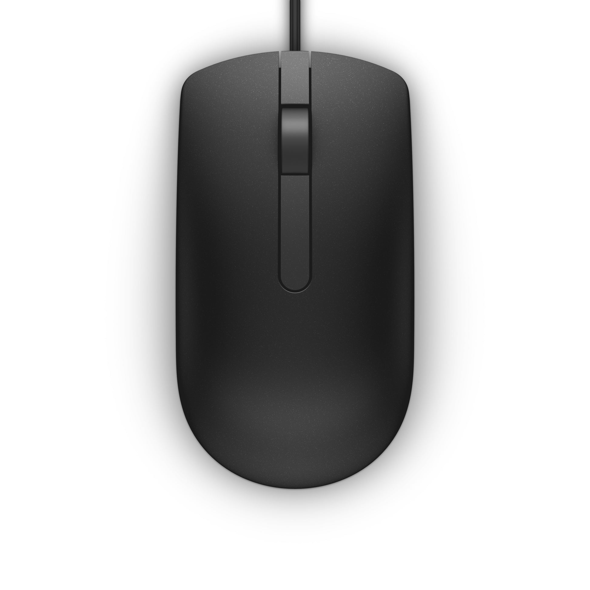 Dell MS116 – Maus – Kabelgebunden (USB‑A), 1000 DPI, beidhändig, Schwarz