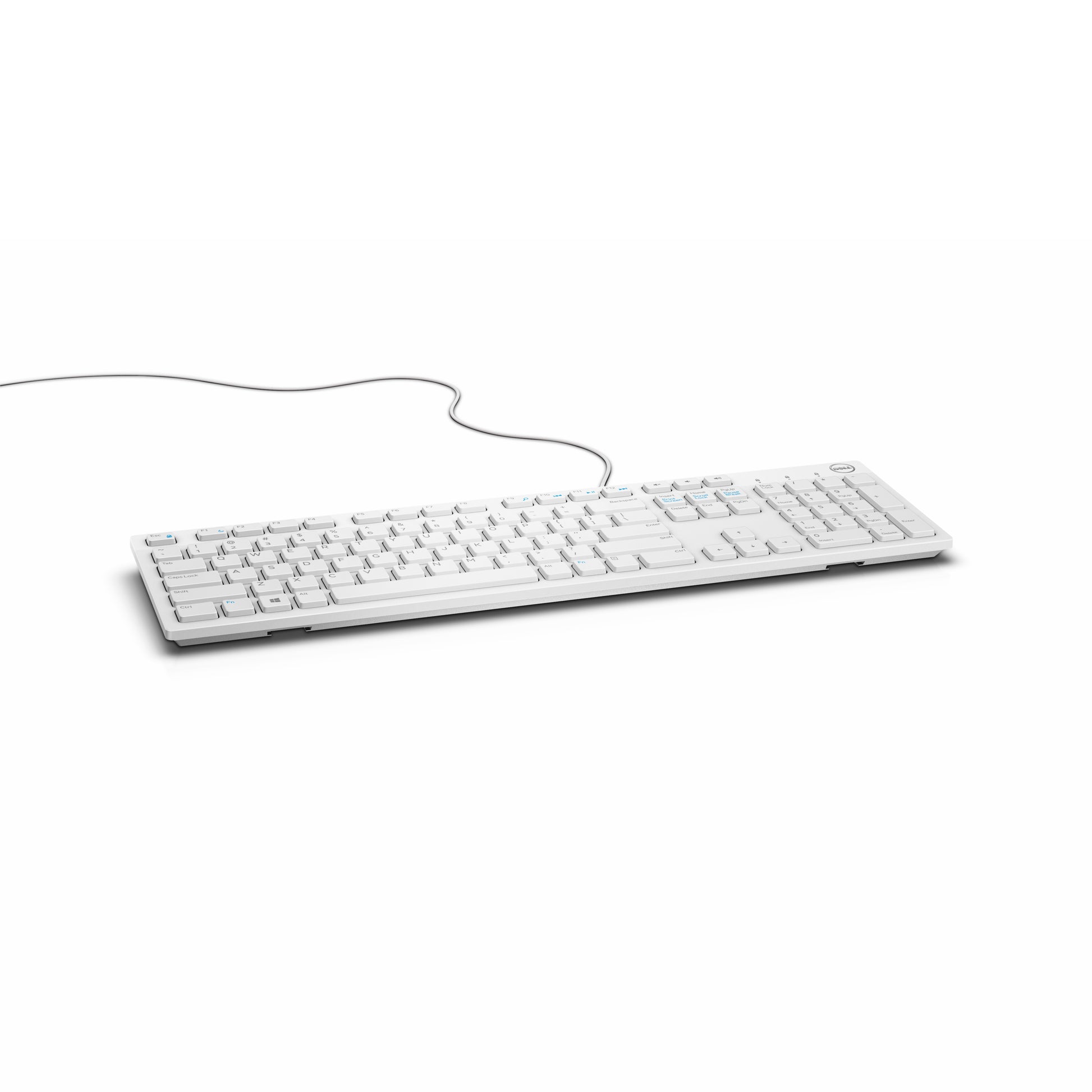 DELL KB216 – Tastatur – kabelgebunden – USB – QWERTY (US-INT) – Weiss