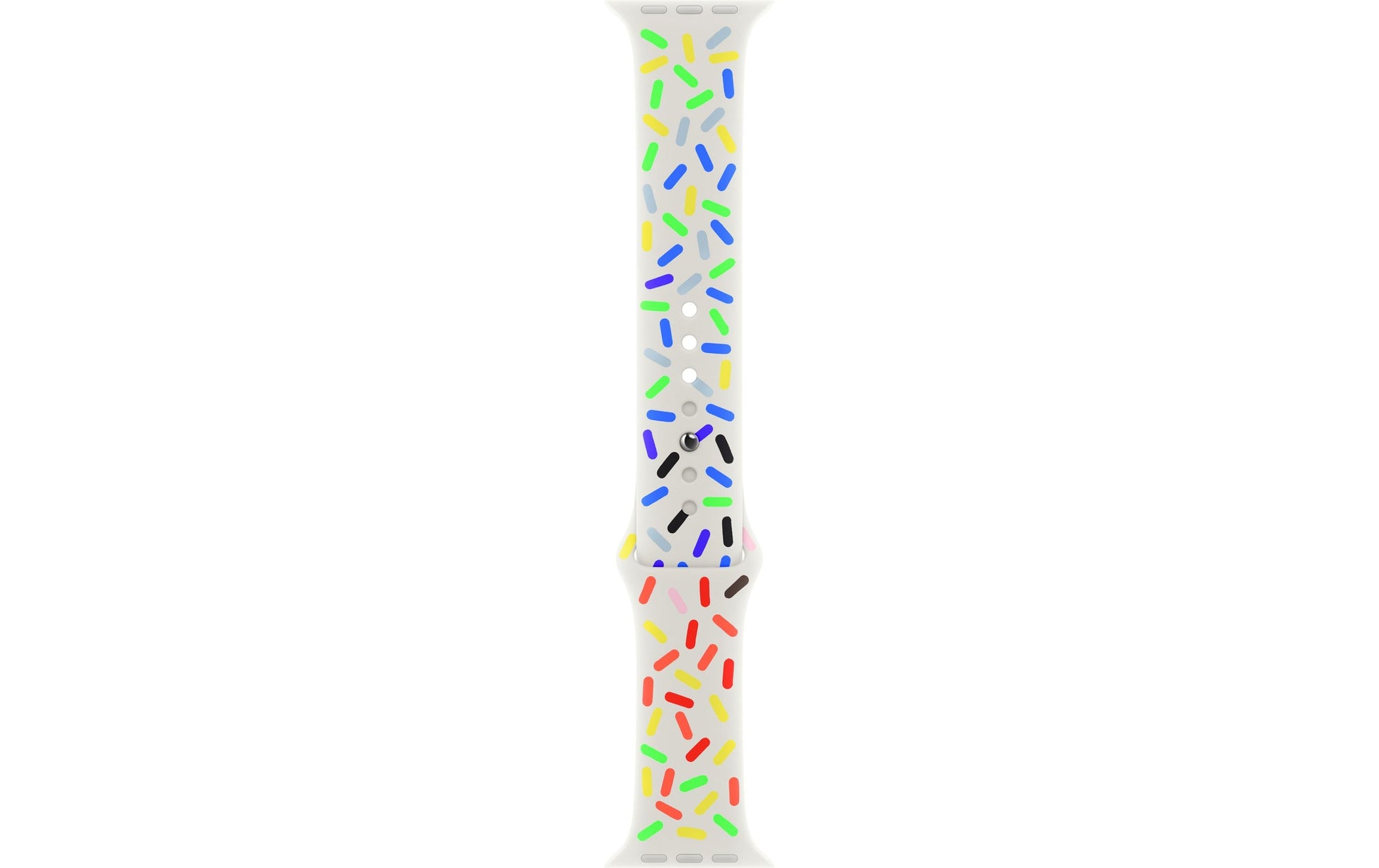 Apple Sportarmband Pride Edition – Armband – für Apple Watch (38/40/41 mm), Mehrfarbig, Bandgrösse M/L