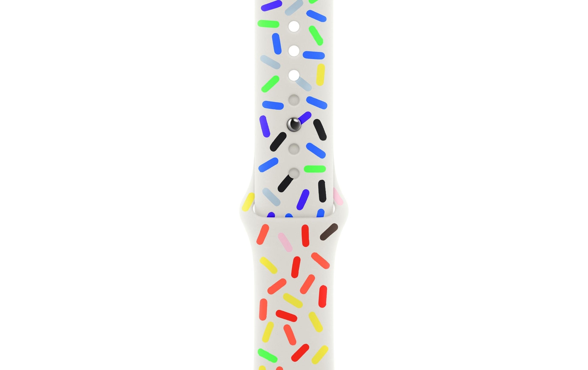 Apple Sportarmband Pride Edition – Armband – für Apple Watch (38/40/41 mm), Mehrfarbig, Bandgrösse M/L
