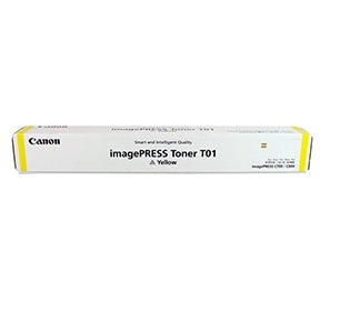 Canon T01 (8069B001) Gelber Toner – Original – 39'500 Seiten – für Canon ImagePress C60/C700/C800
