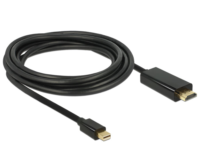DeLOCK Mini-DisplayPort auf HDMI Kabel HDMI 1.3 1080p 60 Hz – 1 m
