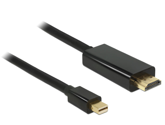 DeLOCK Mini-DisplayPort auf HDMI Kabel HDMI 1.3 1080p 60 Hz – 2 m