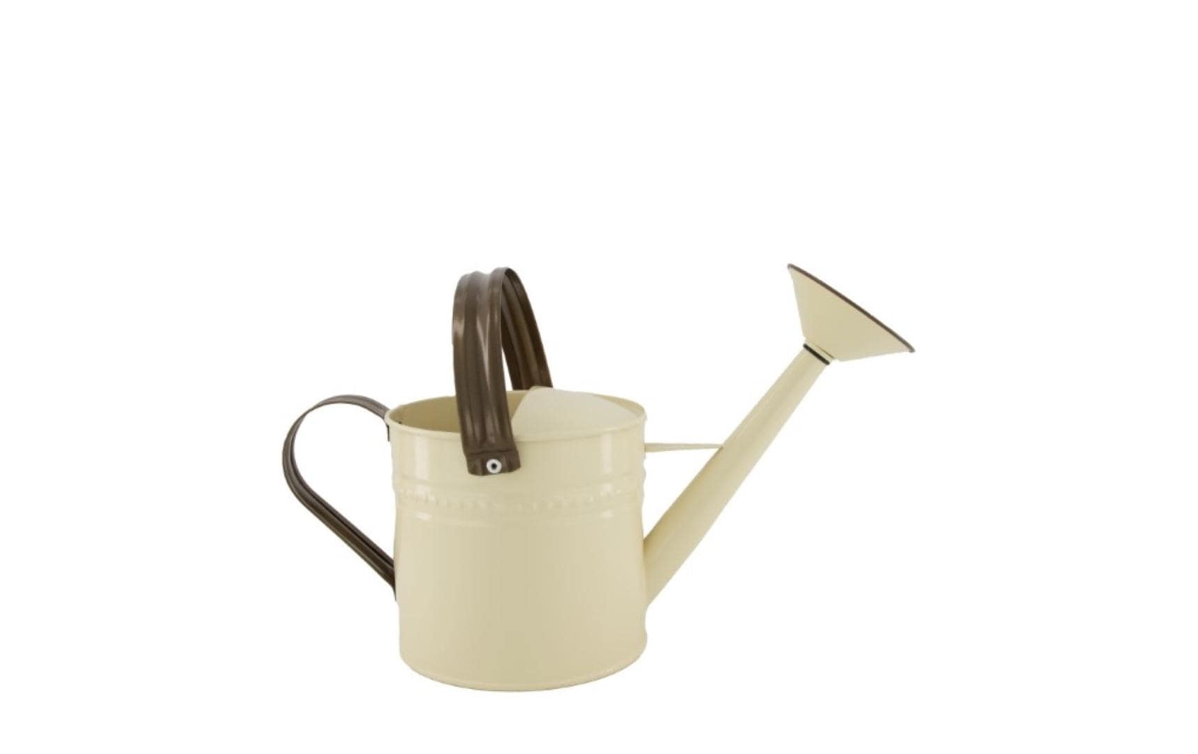 Chalet Giesskanne Amali – 40 × 17,5 × 25 cm, Metall, Weiss, 6 l