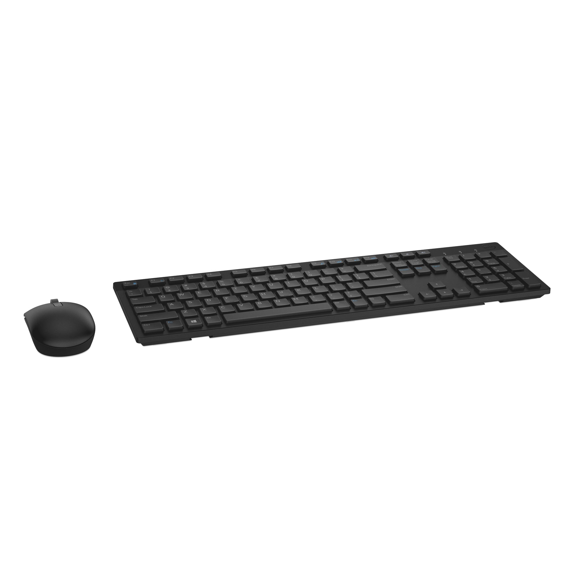 DELL Logitech KM636 – Tastatur- und Maus-Set – 2,4 GHz USB-A (Nano-Empfänger) – QWERTZ (DE) – Schwarz