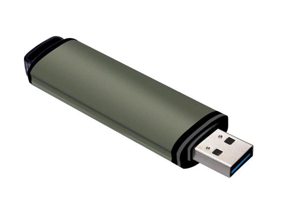 iStorage Kanguru SS3 USB-Stick 16 GB – USB-A 3.2 Gen 1, 105/78 MB/s, Schreibschutzschalter, mit Kappe