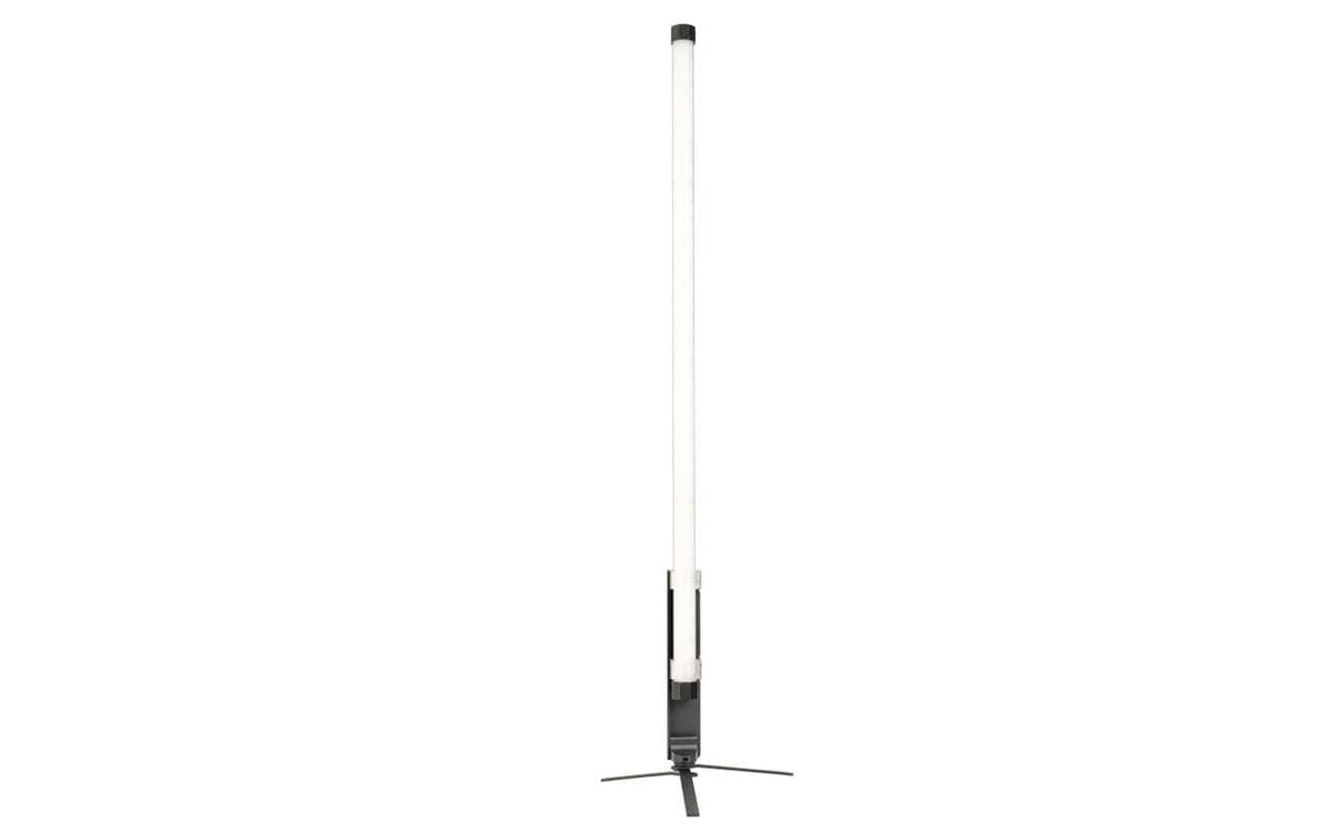 Nanlite LS-FL-T12 Bodenstativ – Befestigungs-Klemme, Metall, 130 × 70 × 440 mm – für T12 Tubes – Schwarz