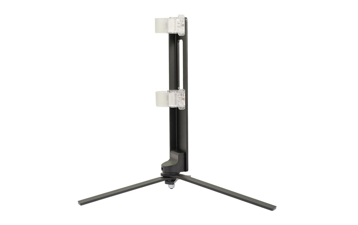 Nanlite LS-FL-T12 Bodenstativ – Befestigungs-Klemme, Metall, 130 × 70 × 440 mm – für T12 Tubes – Schwarz