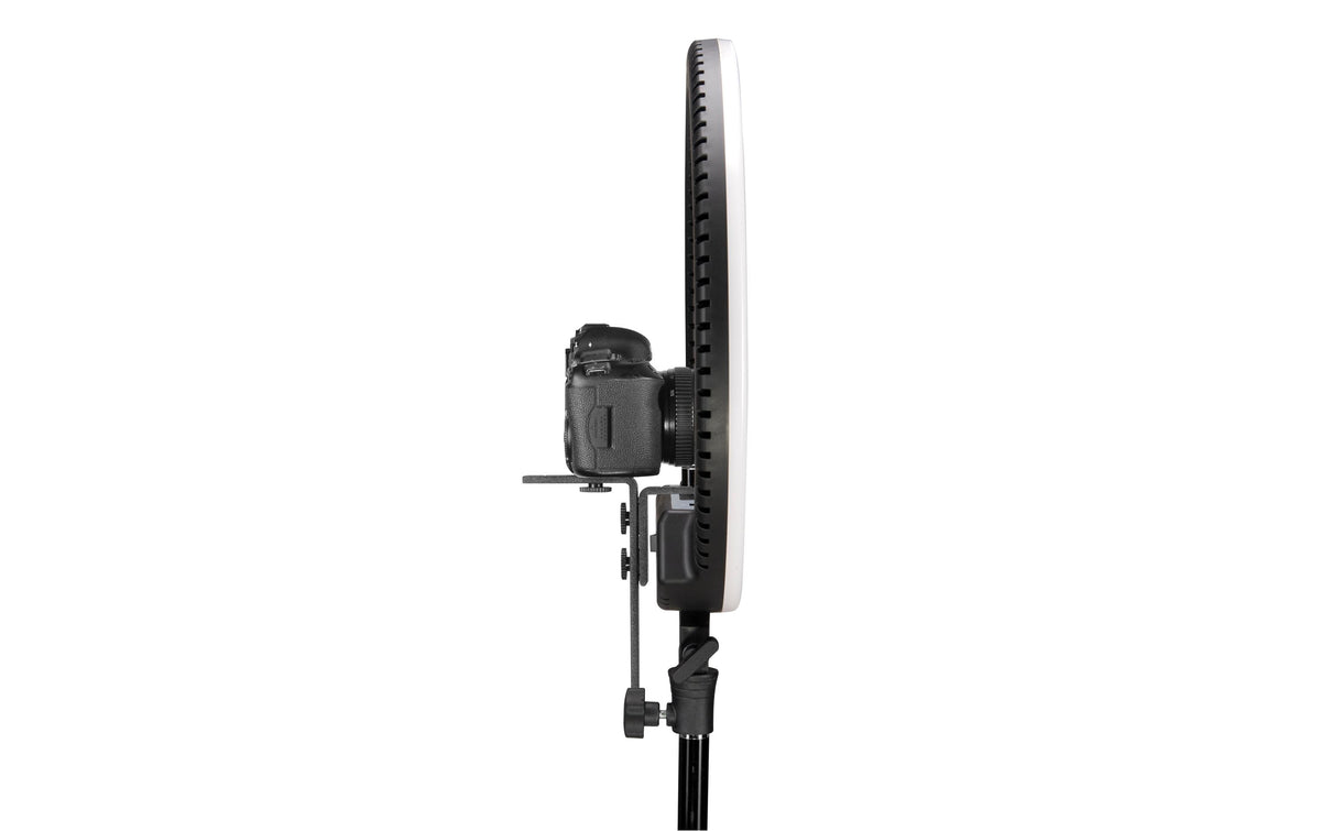 Nanlite AS-BRACKET-C Halterung – 460 × 287 × 114 mm, 600 g – für Halo16, Halo18, Halo14 und andere – Schwarz