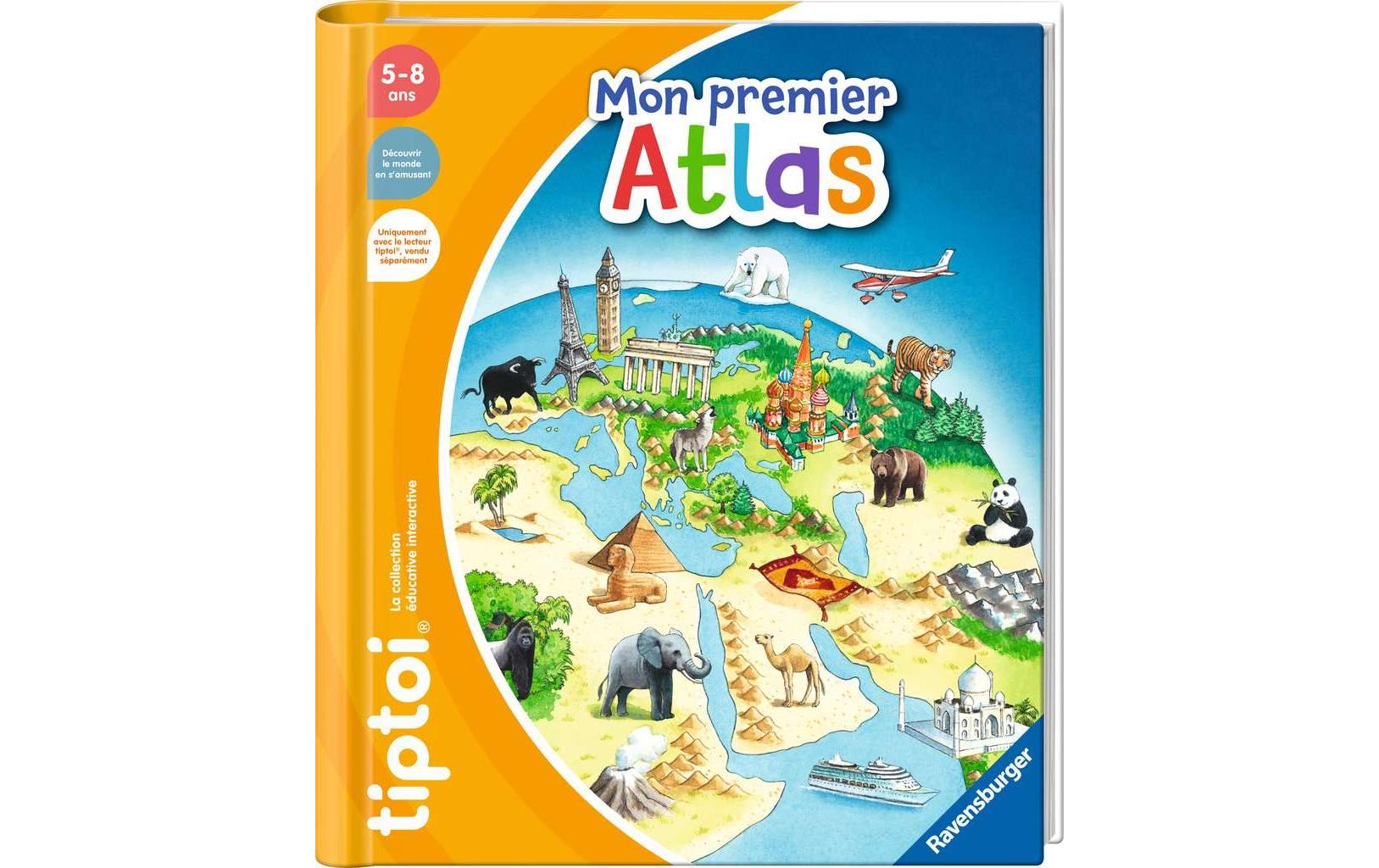 Ravensburger Lernbuch – Tiptoi Mein erster Atlas, Französisch, ab 5 Jahren