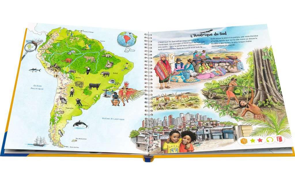 Ravensburger Lernbuch – Tiptoi Mein erster Atlas, Französisch, ab 5 Jahren