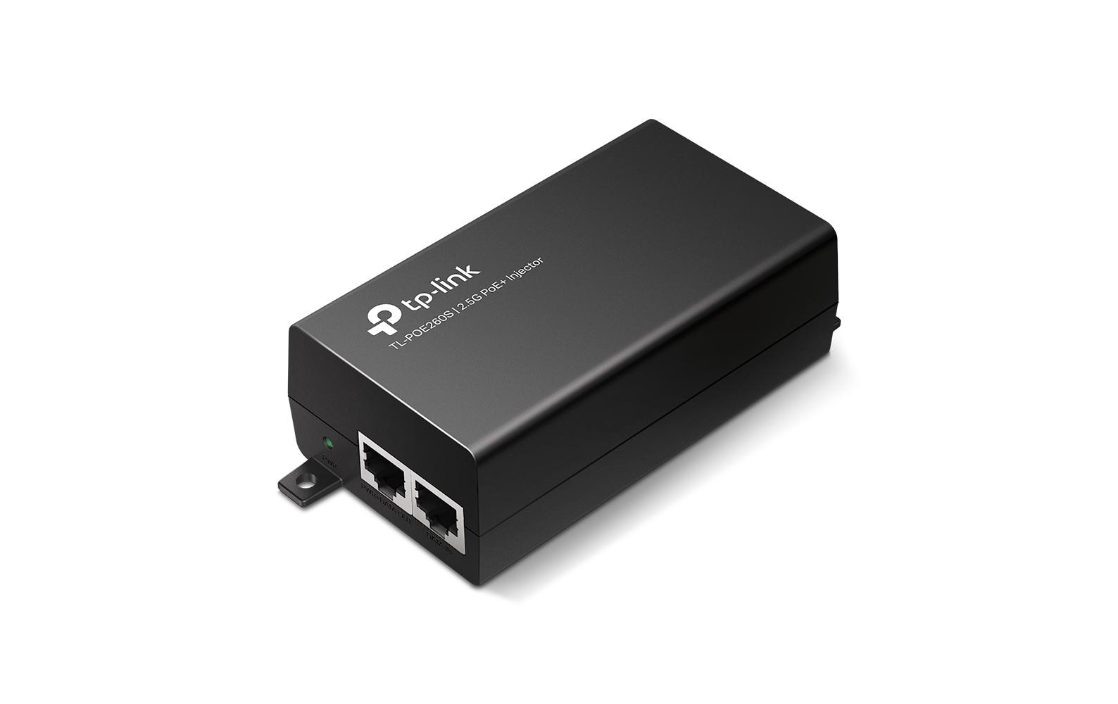 TP-Link Omada POE260S PoE Midspan – 30 W, IEEE 802.3af/at, 1× Ein-/Ausgang (2,5G)