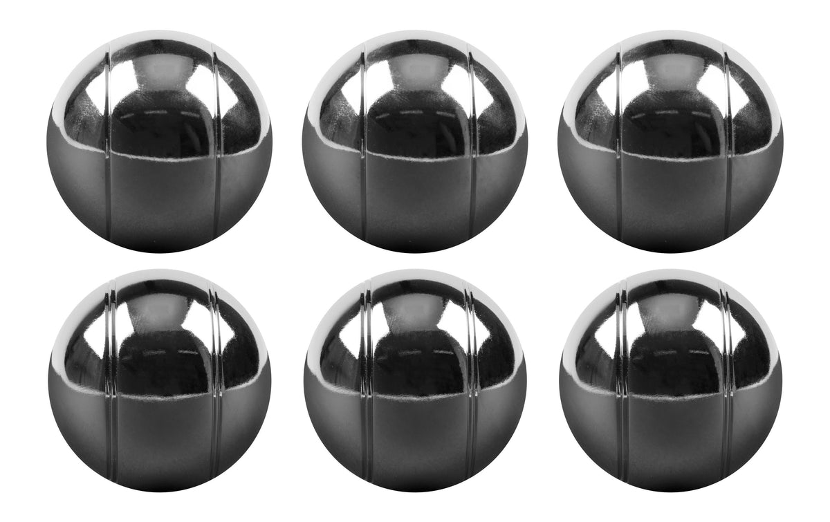 KOOR Pétanque-Set Deluxe Holzkoffer – Ø 7,3 cm – 6 Stück – ab 6 J. – FSC