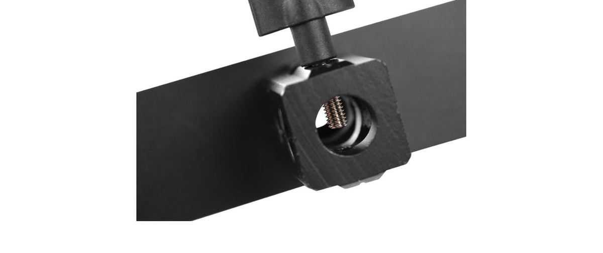 Nanlite HD-T12-1-LA – Halterung für T12, Schwarz, mit 16 mm Adapter