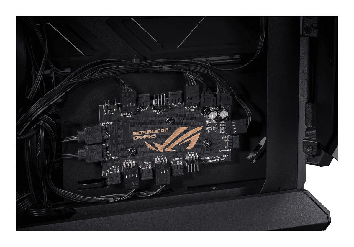 ASUS ROG HYPERION GR701 BTF EDITION – PC-Gehäuse – Tower, EATX/ATX/mATX/Mini-ITX, Schwarz, 460 mm GPU