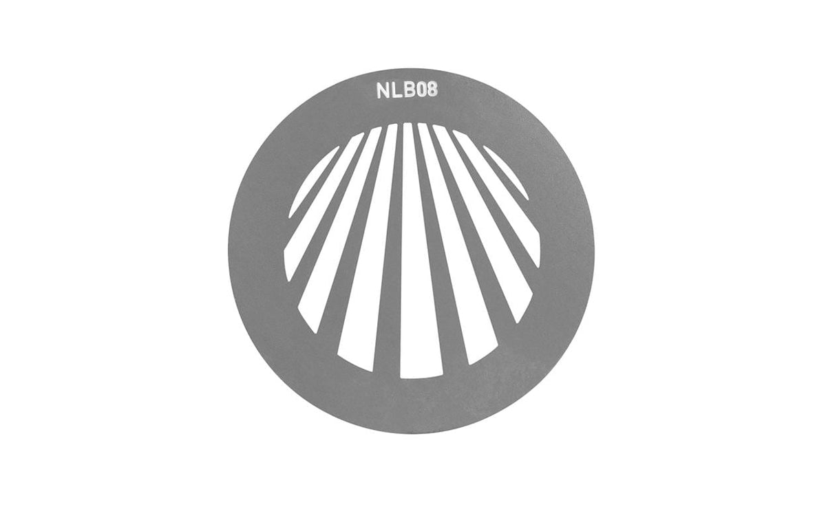 Nanlite Projektionsaufsatz (Diffusor) – für Forza 200/300/300B usw. – 10 Stk., Metallisch – 170 × 102 × 80 mm