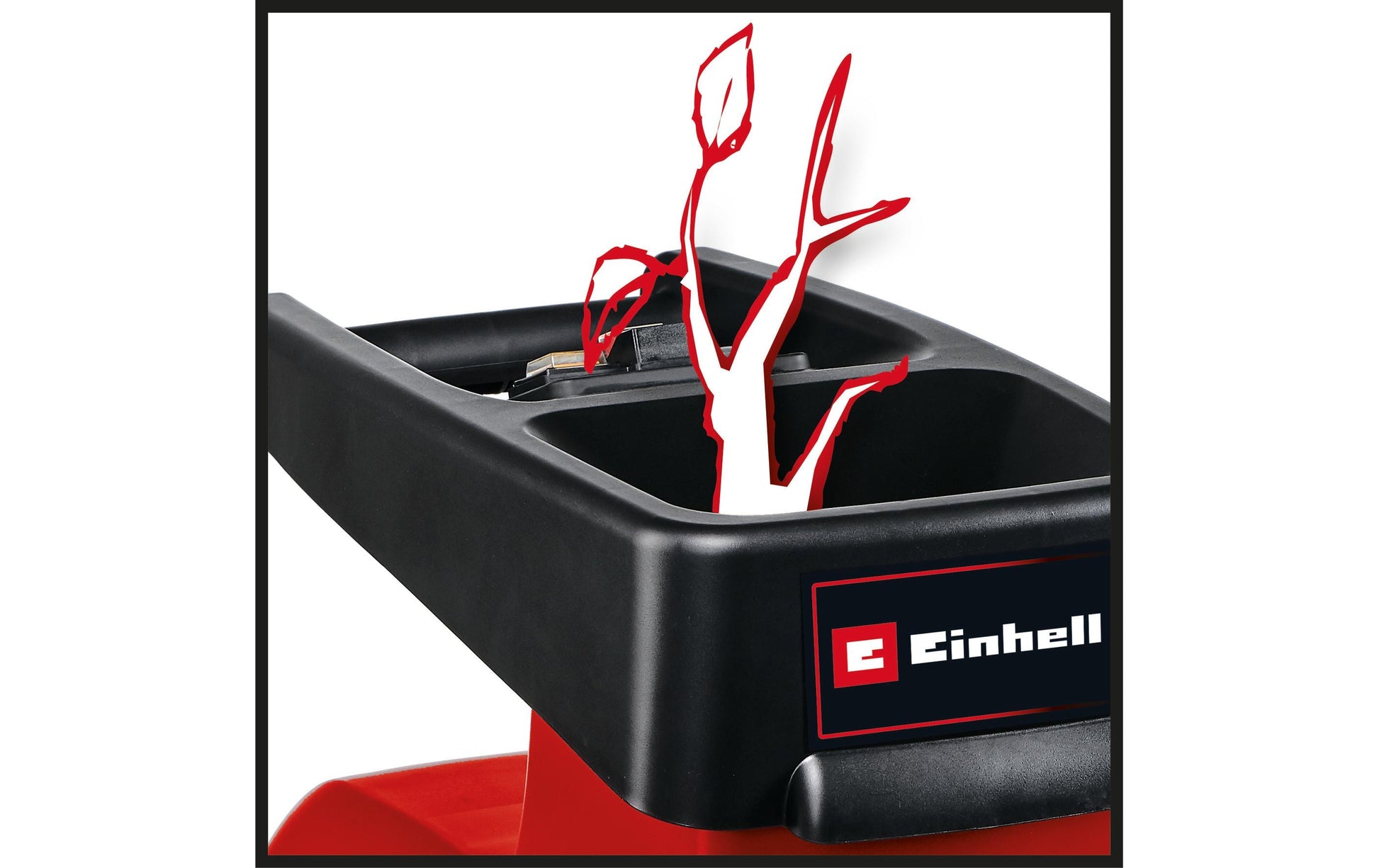 Einhell GC-RS 2360 CB Elektro-Leisehäcksler – Netzbetrieb – Ø Ast 40 mm