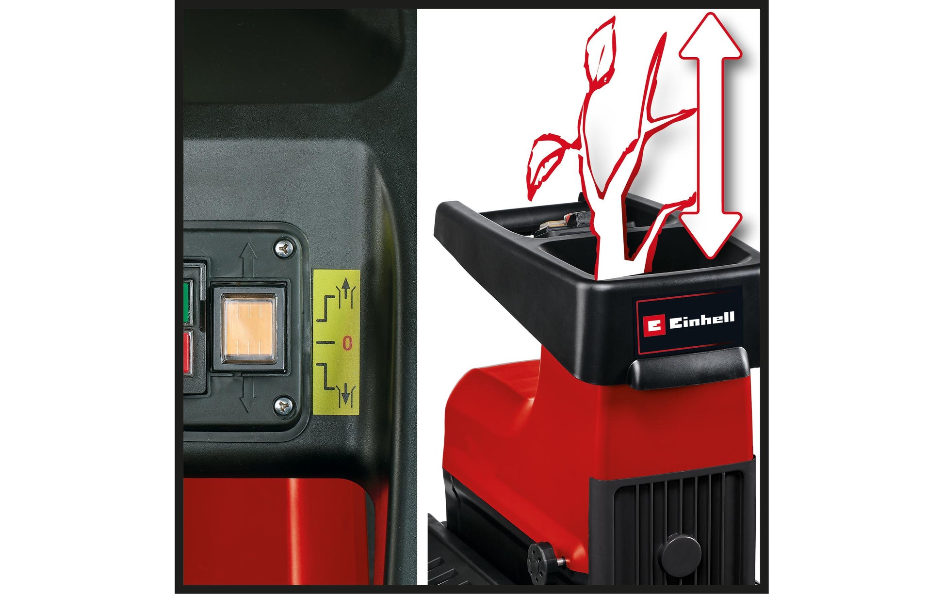 Einhell GC-RS 2360 CB Elektro-Leisehäcksler – Netzbetrieb – Ø Ast 40 mm
