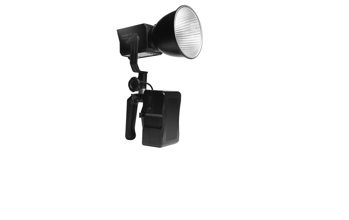 Nanlite BH-FZ60-V Batteriehalterung V-Mount – für Forza 60, Forza 60B – Schwarz