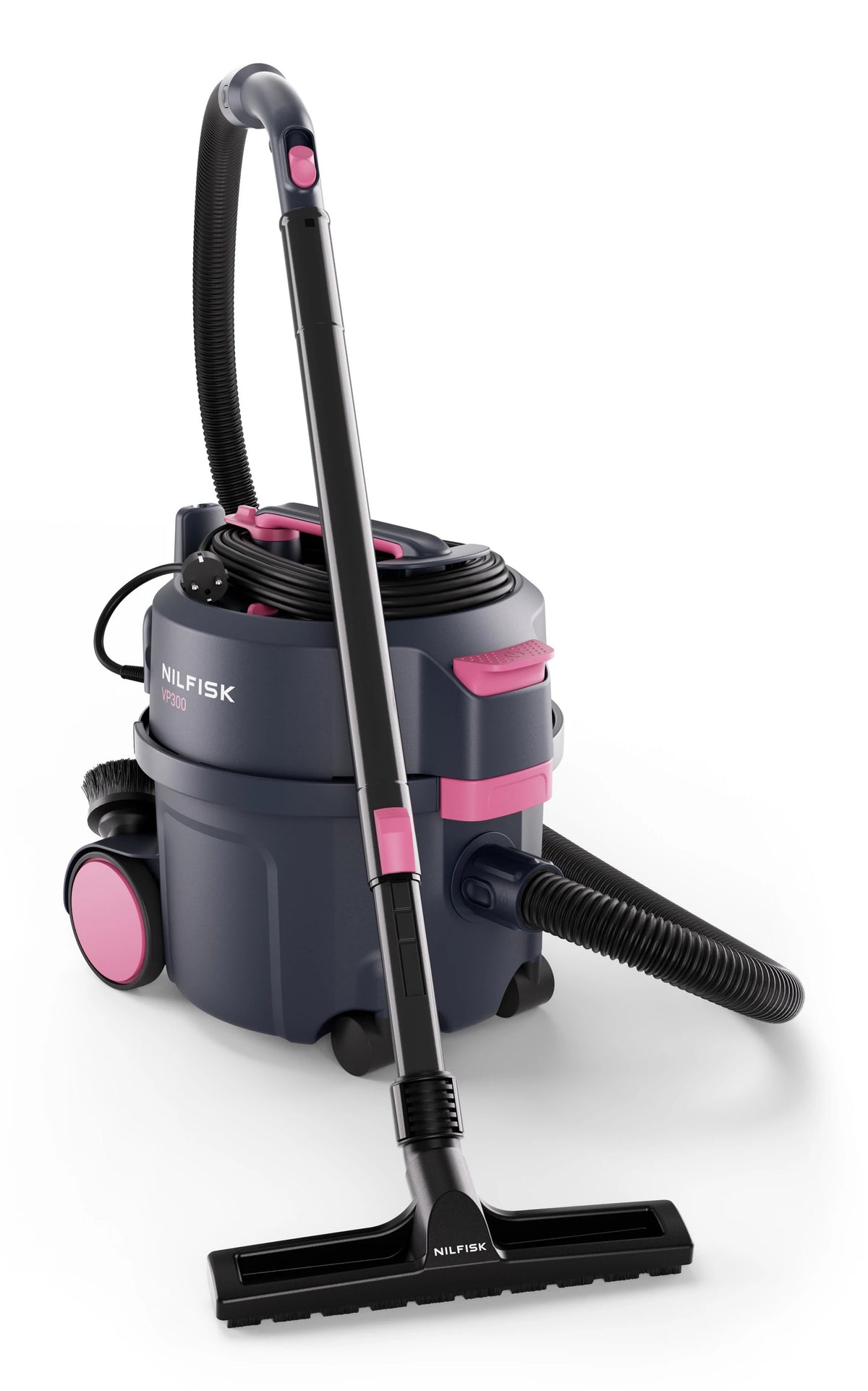 Nilfisk Nass-/Trockensauger VP300 Pink Edition – 10 l, 700 W, HEPA 13