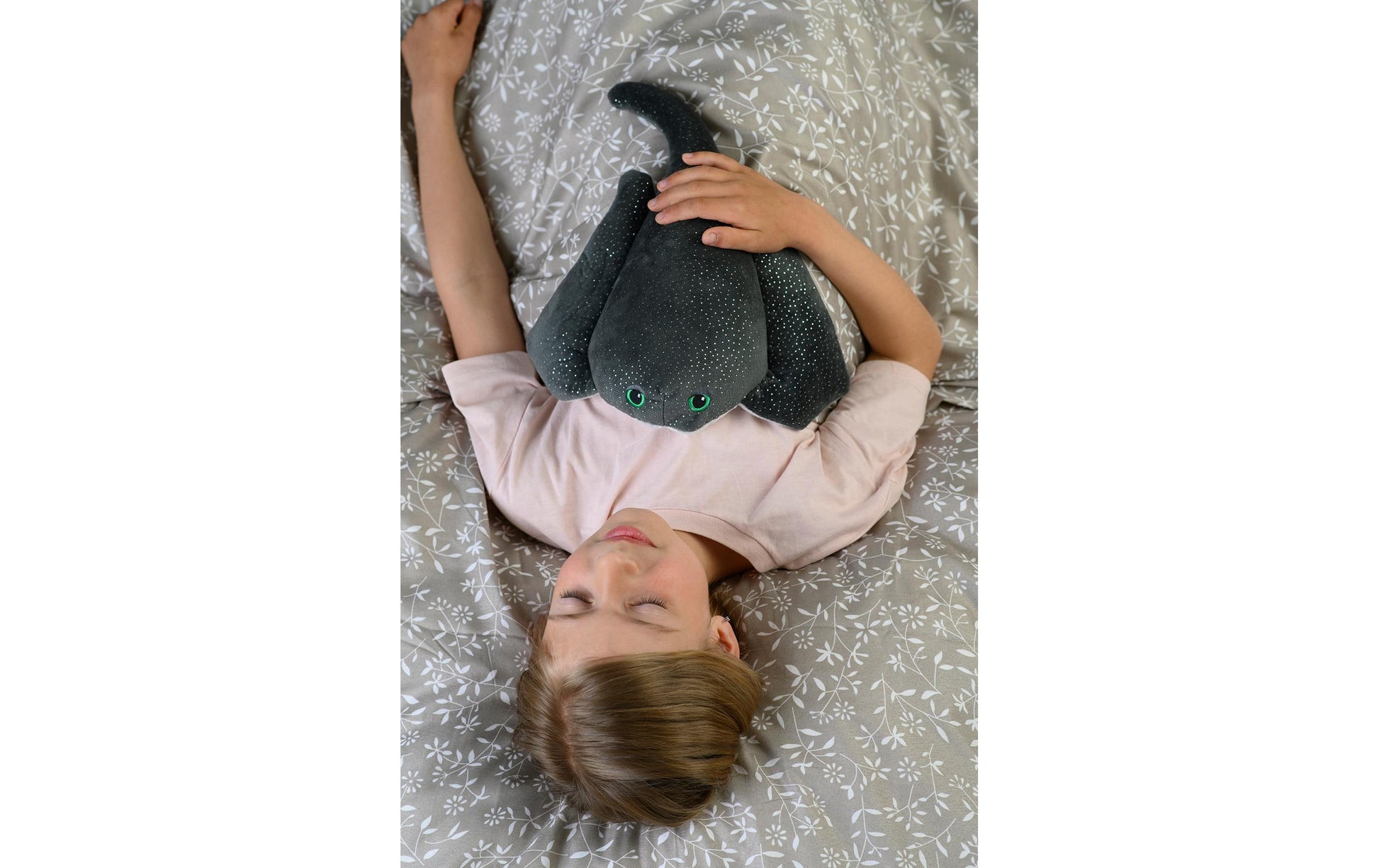 Warmies Manta-Rochen Wärme-Stofftier – 300 × 350 mm, 670 g, Lavendel-Füllung
