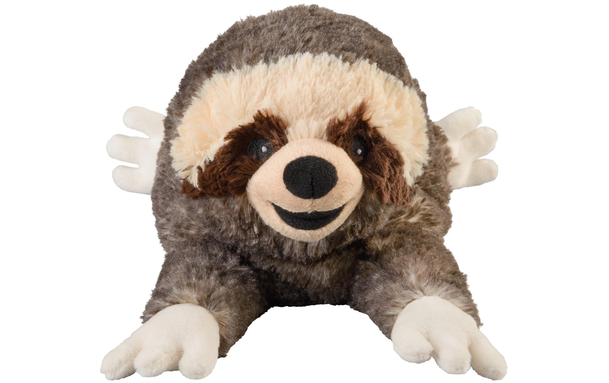Warmies Wärme-Stofftier Faultier II – 760 g, 330 mm Tiefe, Braun/Beige