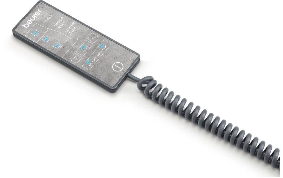 Beurer Massagesitzauflage – Grau, 6800 g, Shiatsu, 2 Betriebsstufen, MG 330