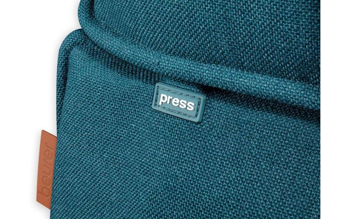 Beurer Massage-Sitzauflage – Blau, 6800 g, Shiatsu, 2 Betriebsstufen