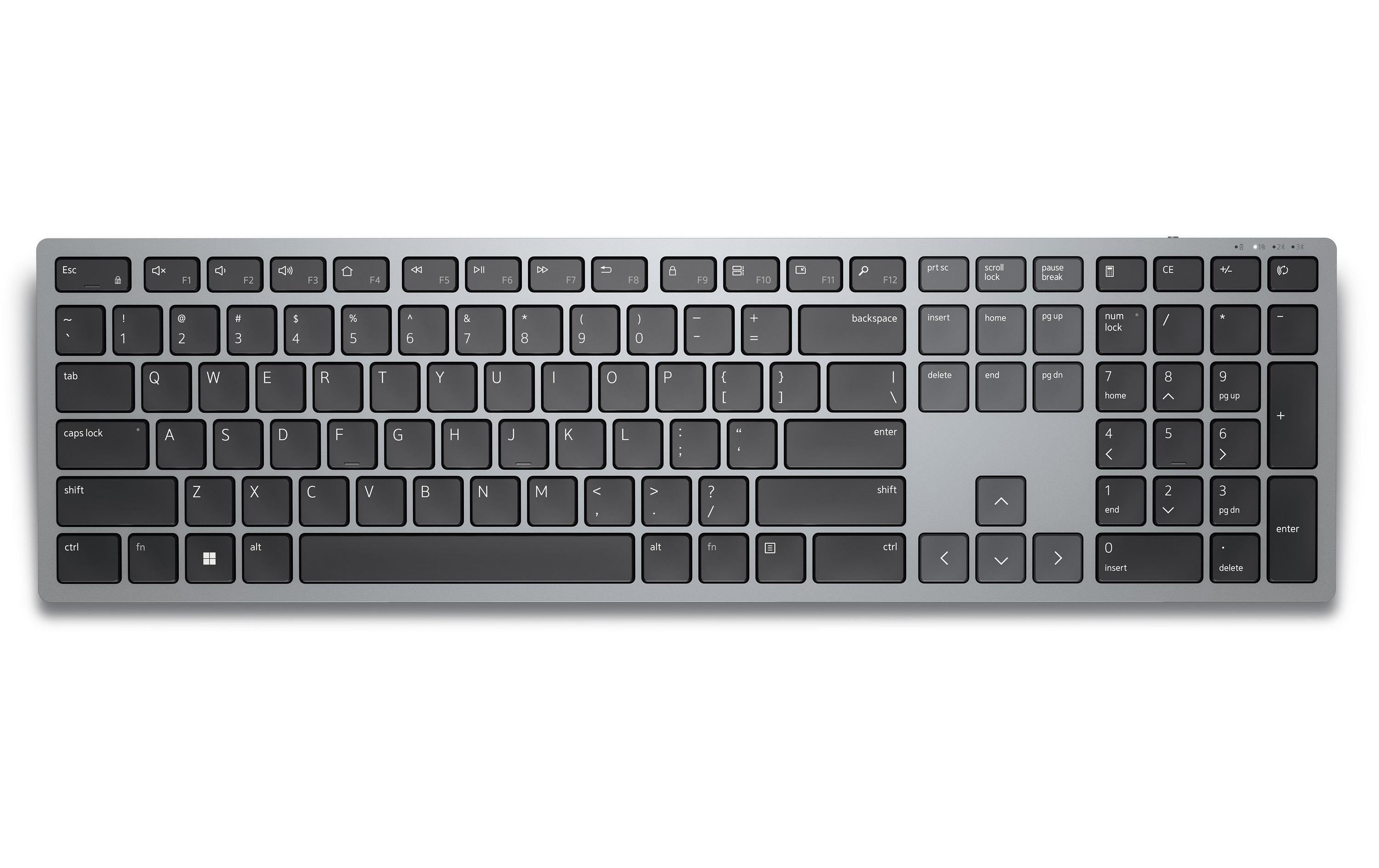 Dell KB700 – Tastatur, kabellos (Bluetooth/2,4 GHz), CH-Layout (DE-CH) – für Windows, macOS & Android u. a.