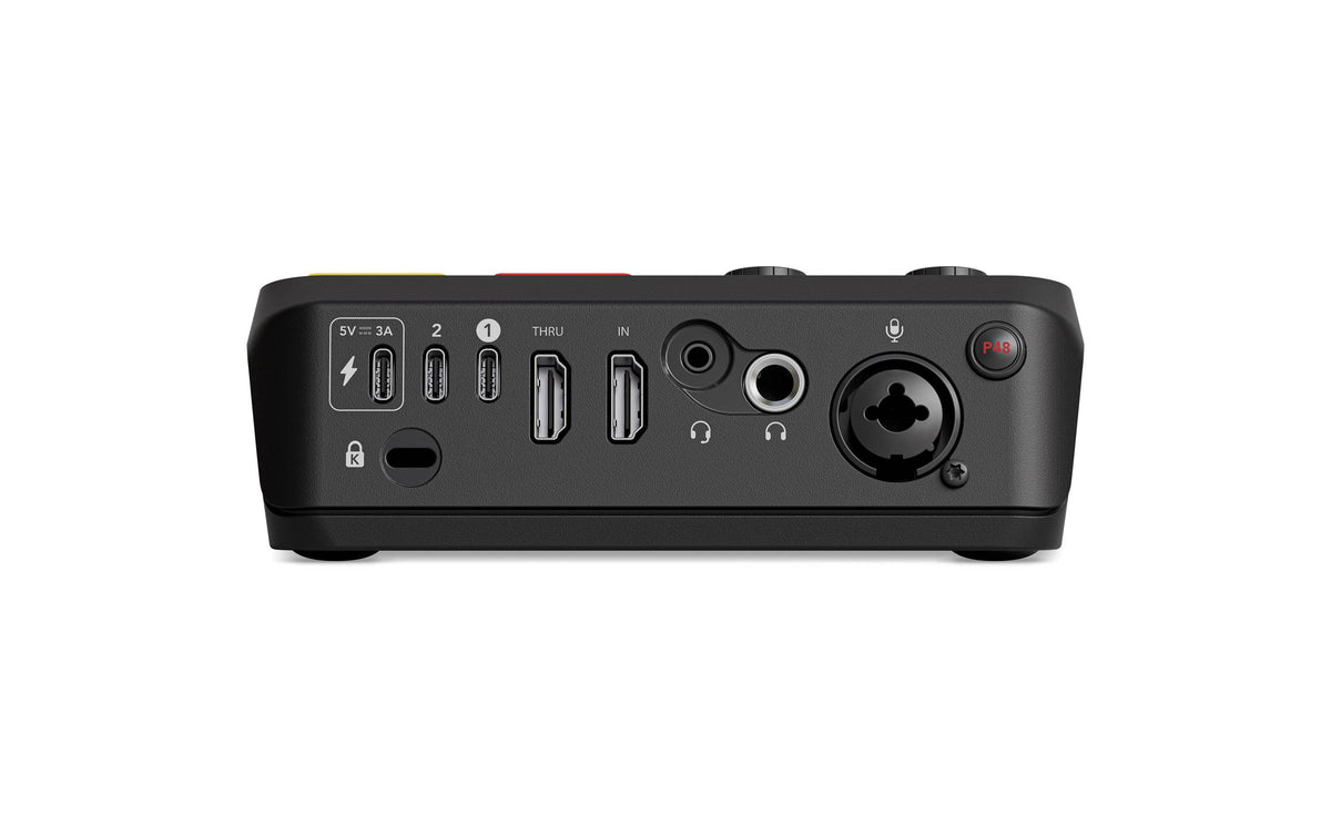 RØDE Streamer X – Audio-Interface & Video-Capture, USB-C, HDMI Typ A, XLR, 3,5 mm, Schwarz