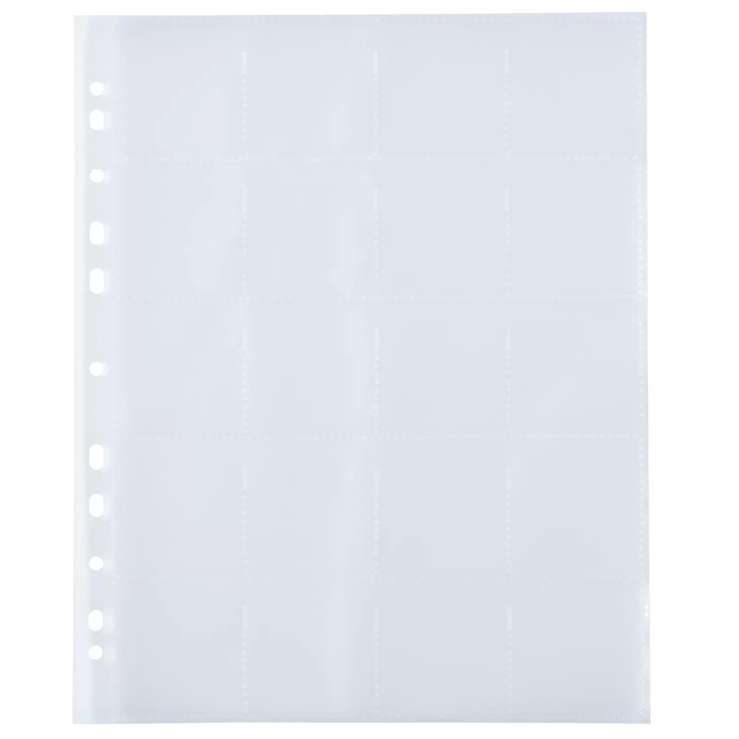 HERMA Sichtmappe A4 – 10 Hüllen, transparent, Kunststoff, glänzend