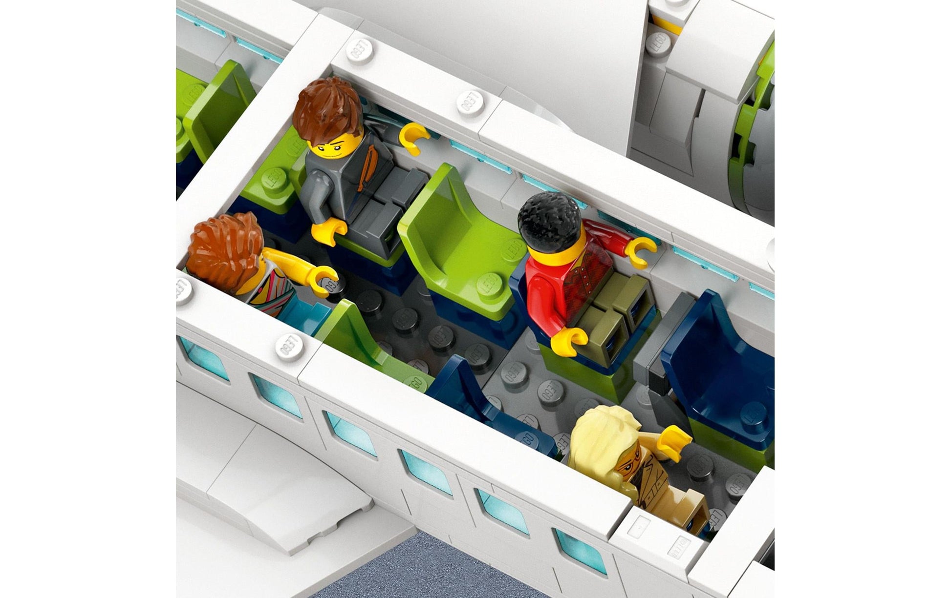 LEGO City Passagierflugzeug – 913-teilig – 44 × 19 × 47 cm – ab 7 J.