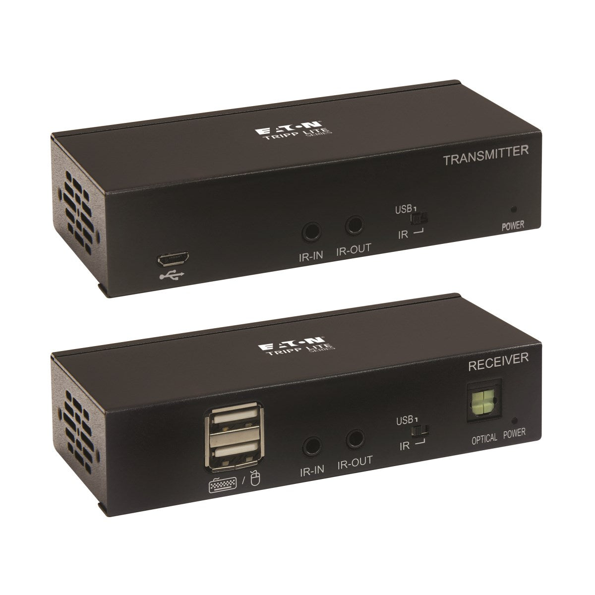 Tripp Lite B127A-1A1-BHBH – HDMI Extender-Set, über Cat6, 4K@60 Hz, 70,1 m, PoC, HDCP 2.2, Schwarz